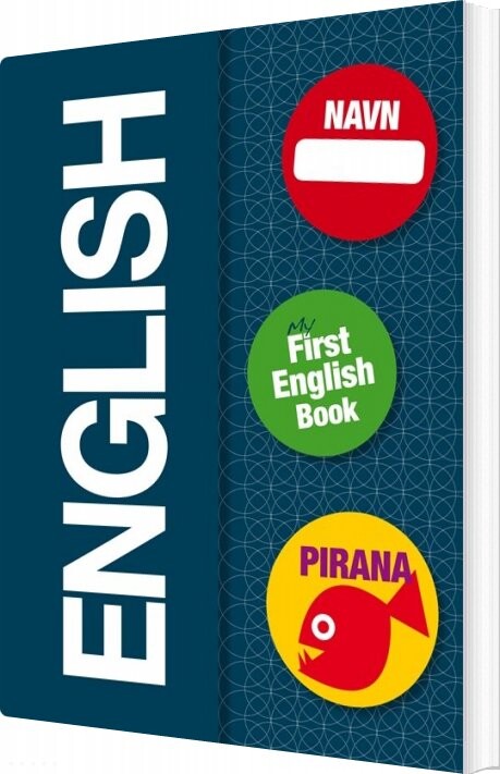 Pirana My First English Book Bog