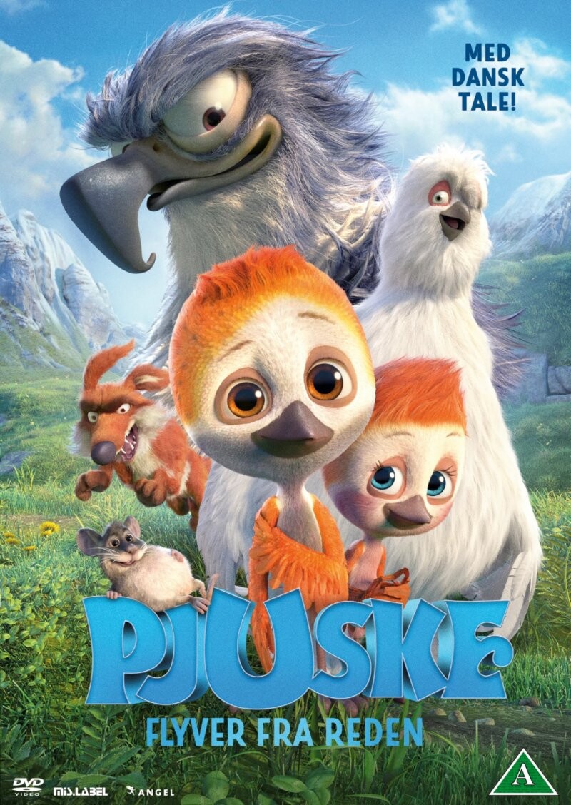 Pjuske Flyver Fra Reden   Dvd   Film