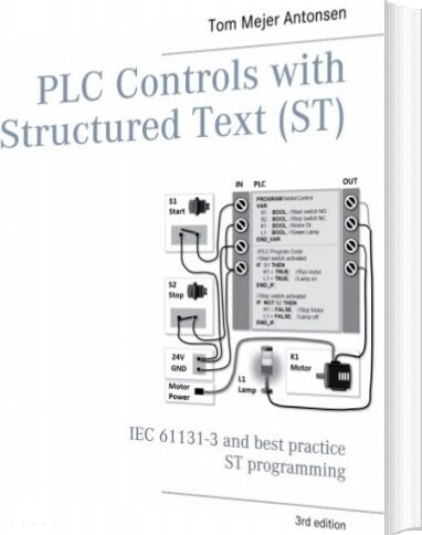 Plc Controls With Structured Text St 3rd Edition Monochrome Tom Mejer Antonsen English Book