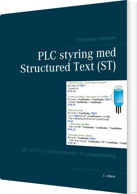 Plc Styring Med Structured Text   St   Tom Mejer Antonsen   Bog