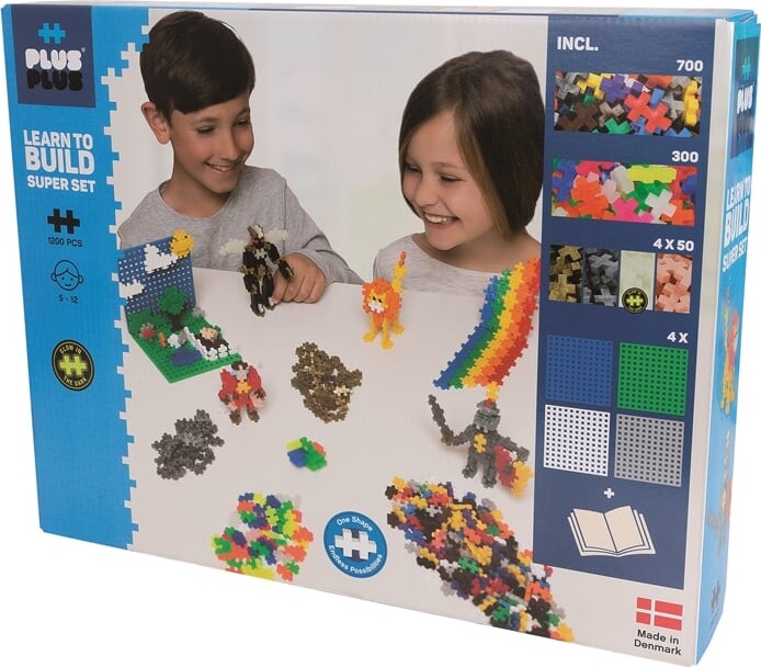 Plus Plus   Learn To Build Mega Basic   1200 Stk