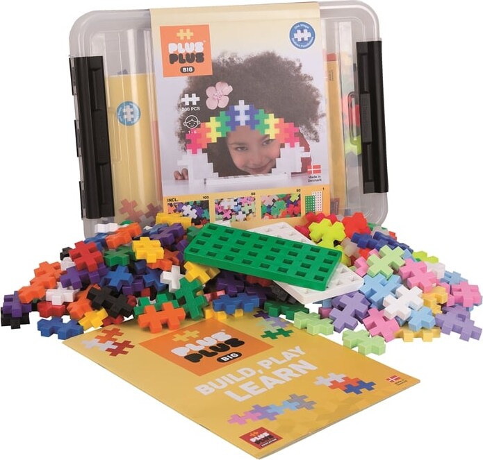 Plus Plus   Big Storage Box Mix   200 Brikker