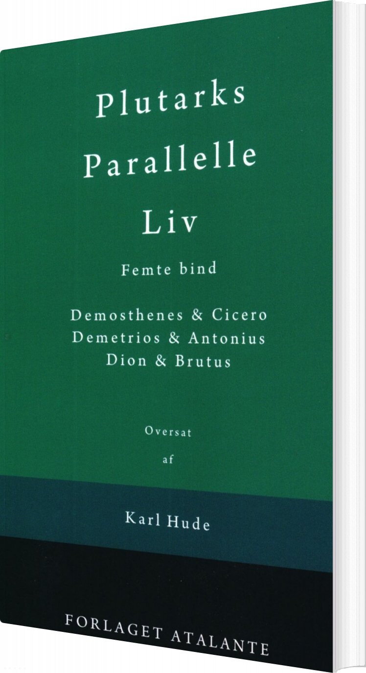 Plutarks Parallelle Liv 5   Plutark   Bog