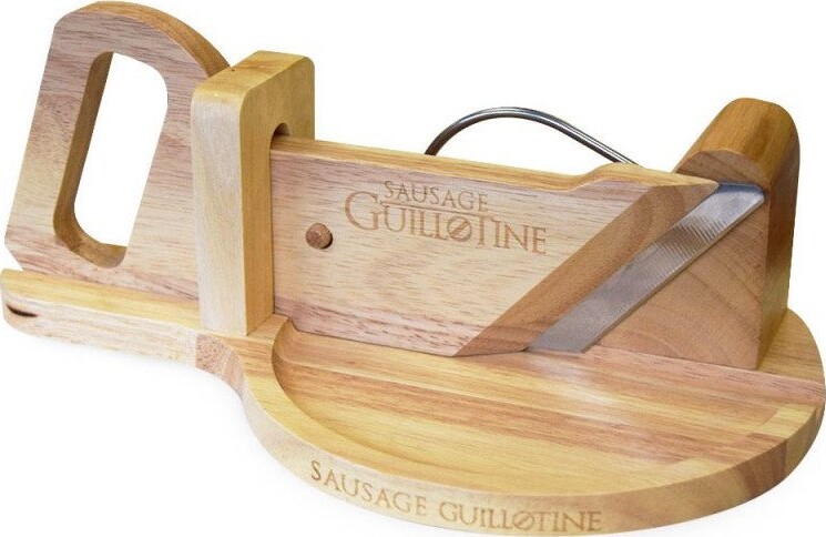 Pølse Guillotine I Træ   Mikamax