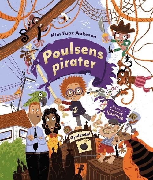 Poulsens Pirater Kim Fupz Aakeson Bog
