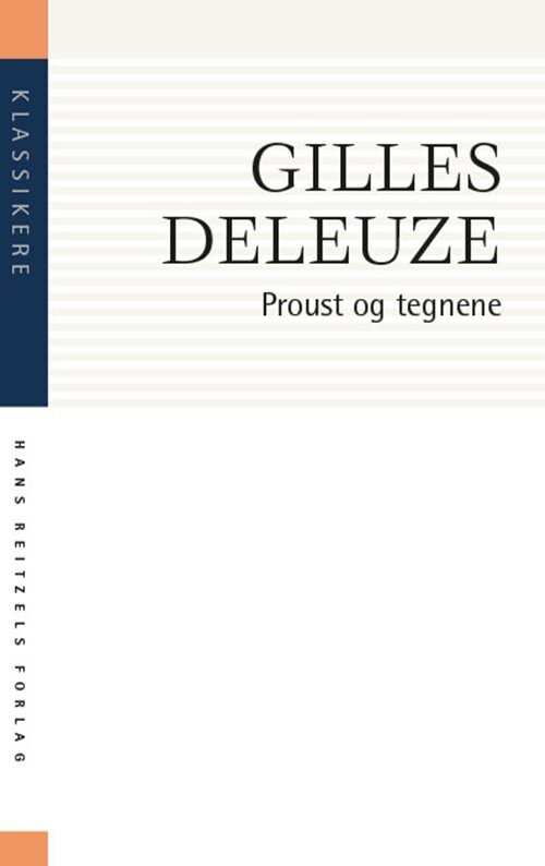 Proust Og Tegnene Gilles Deleuze Bog