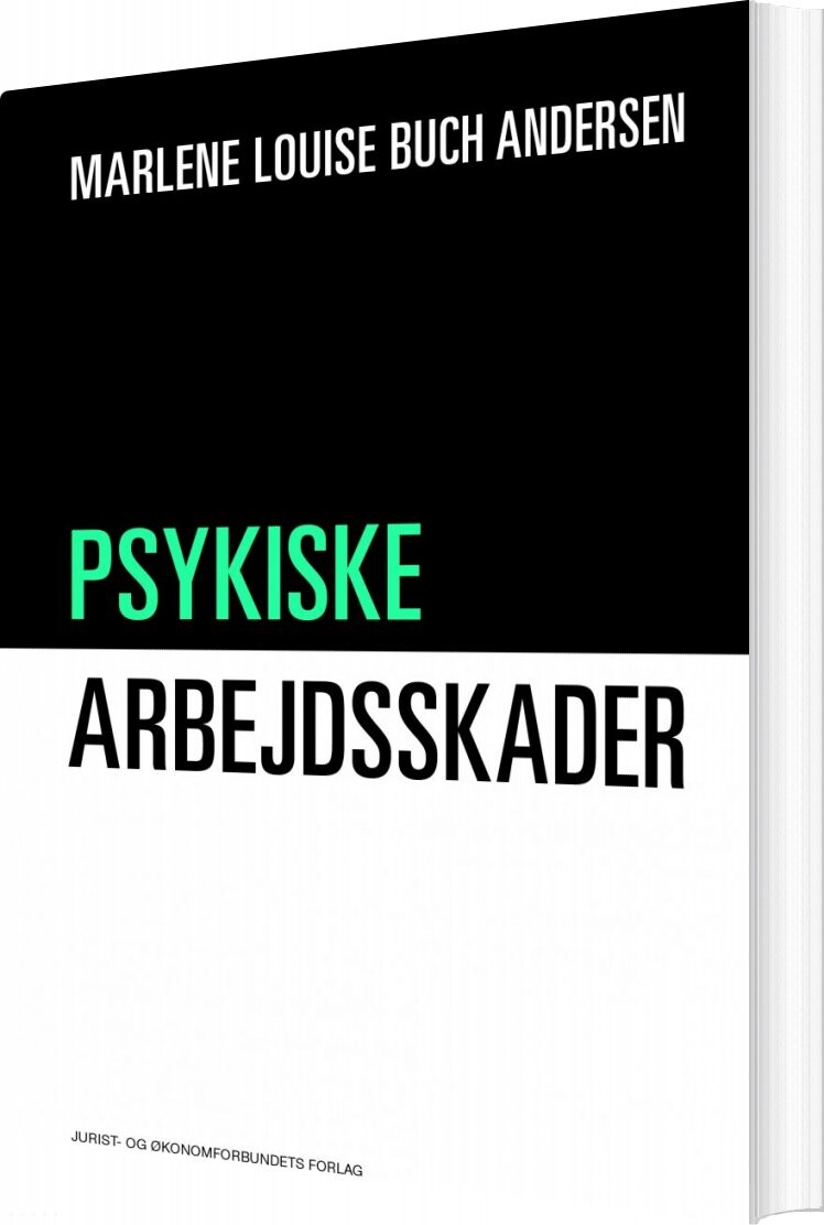 Psykiske Arbejdsskader   Marlene Louise Buch Andersen   Bog