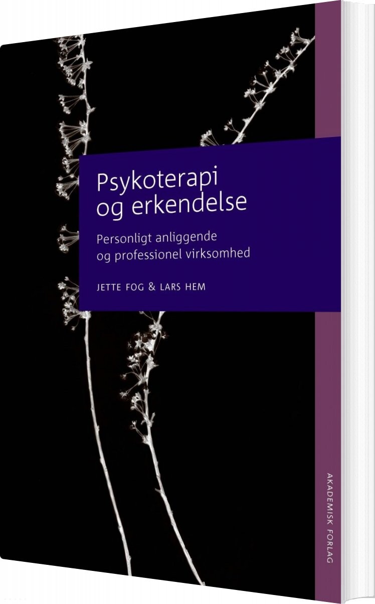 Psykoterapi Og Erkendelse   Jette Fog   Bog
