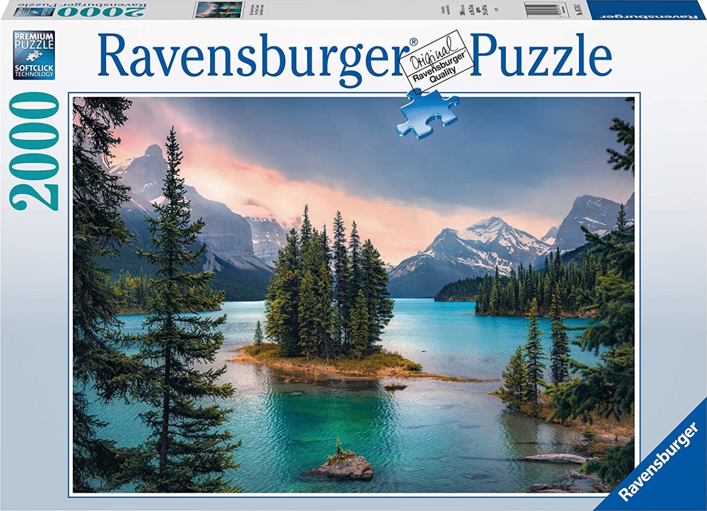 Ravensburger Puslespil   2000 Brikker   Spirit Island Canada
