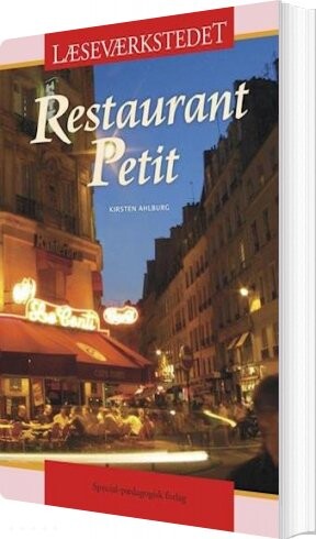 Restaurant Petit   Rødt Niveau   Kirsten Ahlburg   Bog