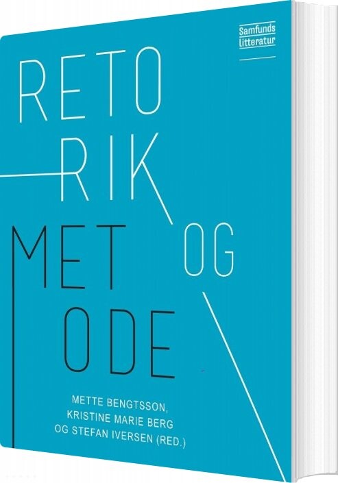 Retorik Og Metode   Mette Bengtsson   Bog