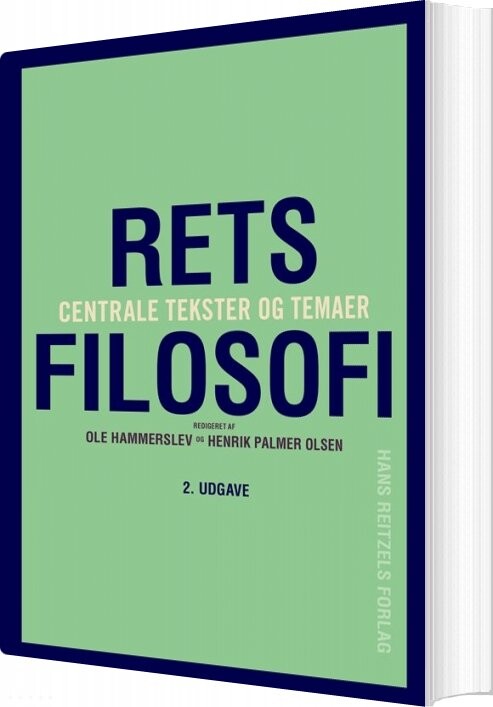 Retsfilosofi Jørgen Dalberg Larsen Bog