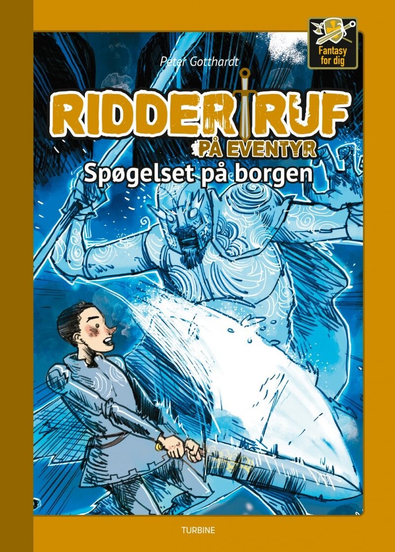 Ridder Ruf På Eventyr   Spøgelset På Borgen   Peter Gotthardt   Bog