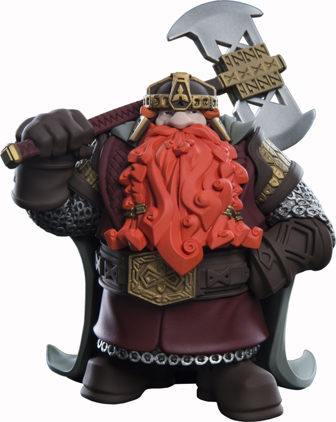 Ringenes Herre Figur   Gimli   Mini Epics   Weta Workshop   15 Cm