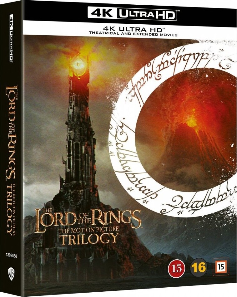 Ringenes Herre Trilogi   Lord Of The Rings Trilogy   4k Blu Ray