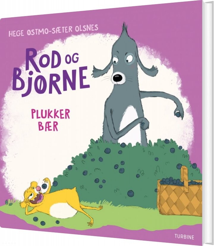 Rod Og Bjørne Plukker Bær   Hege østmo Sæter Olsnes   Bog