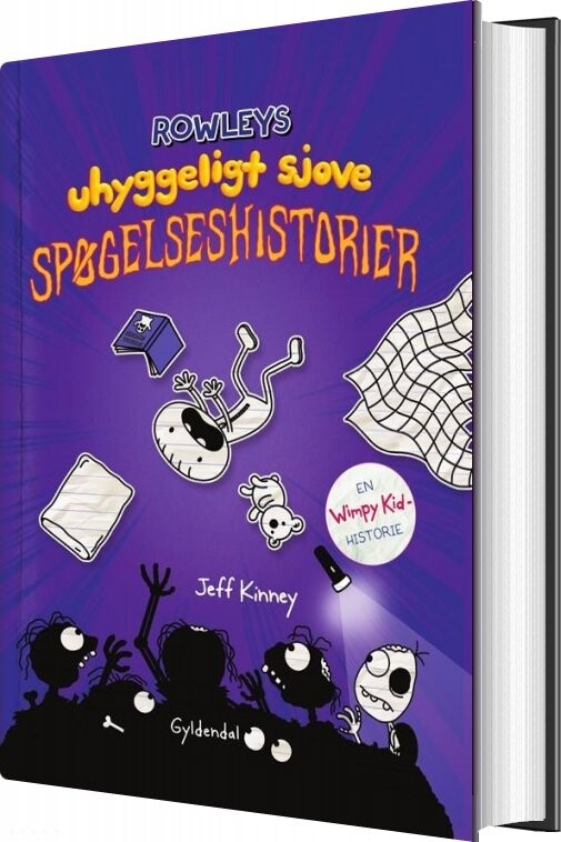 Rowleys Uhyggeligt Sjove Spøgelseshistorier Jeff Kinney Bog