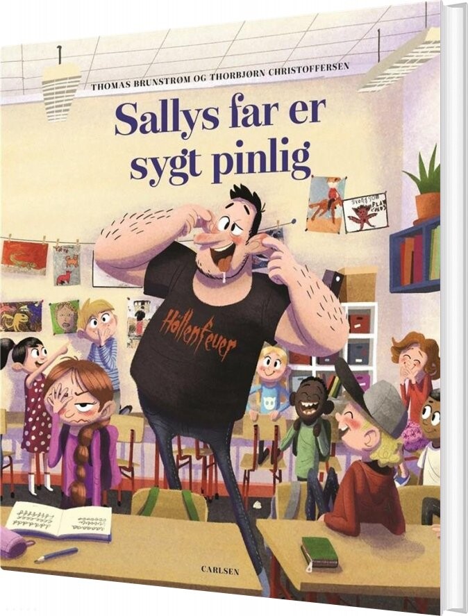 Sallys Far Er Sygt Pinlig   Thomas Brunstrøm   Bog