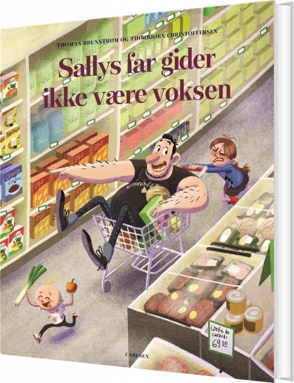 Sallys Far Gider Ikke At Være Voksen   Thomas Brunstrøm   Bog