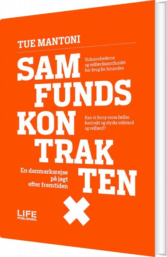 Samfundskontrakten   Tue Mantoni   Bog