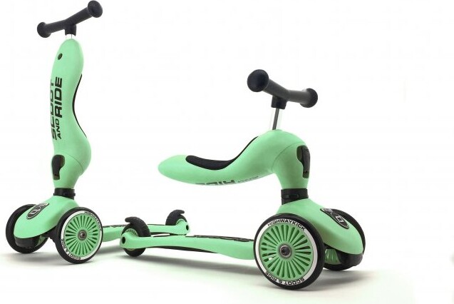 Scoot And Ride Highwaykick 1   Løbehjul Og Løbecykel   Grøn