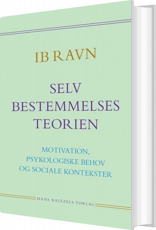 Selvbestemmelsesteorien   Ib Ravn   Bog