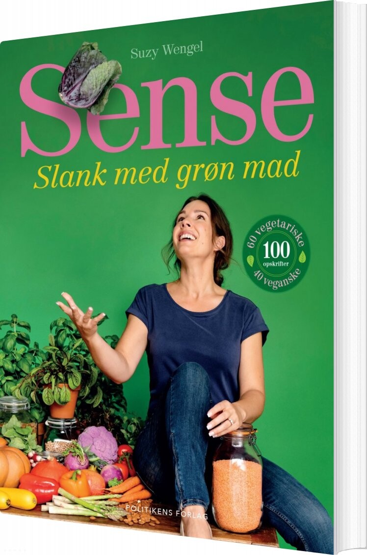 Sense   Slank Med Grøn Mad   Suzy Wengel   Bog
