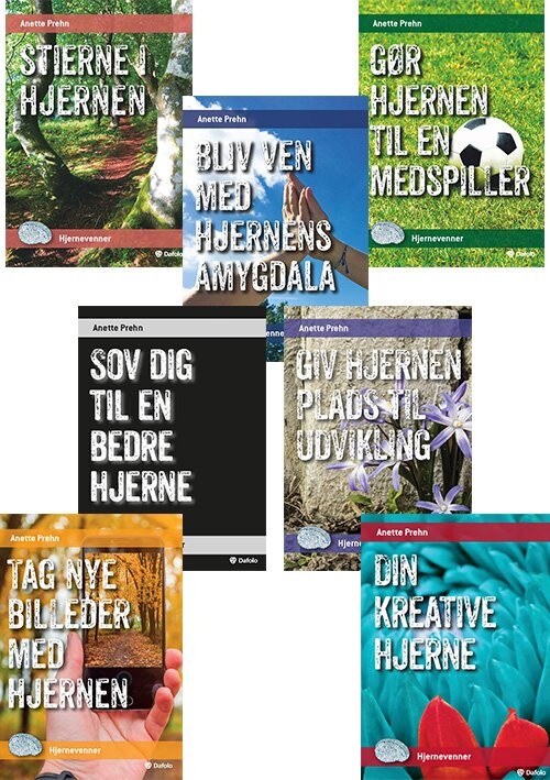 Serie Med Syv Minibøger   Hjernevenner   Anette Prehn   Bog