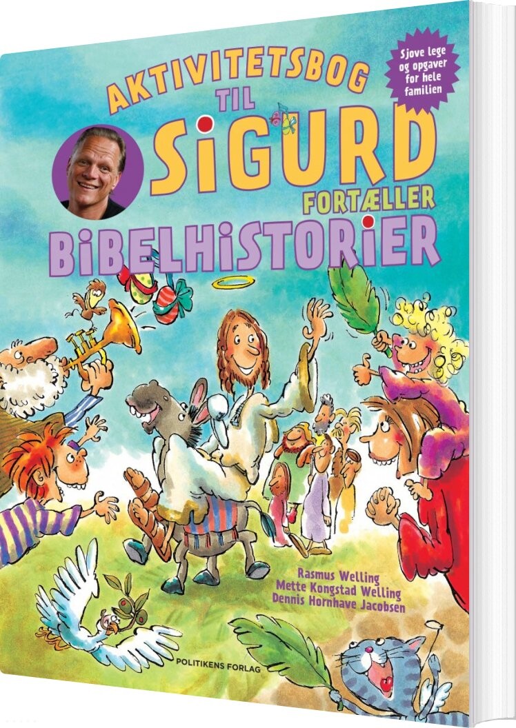 Sigurd Barrett Fortæller Bibelhistorier   Aktivitetsbog   Sigurd Barrett   Bog