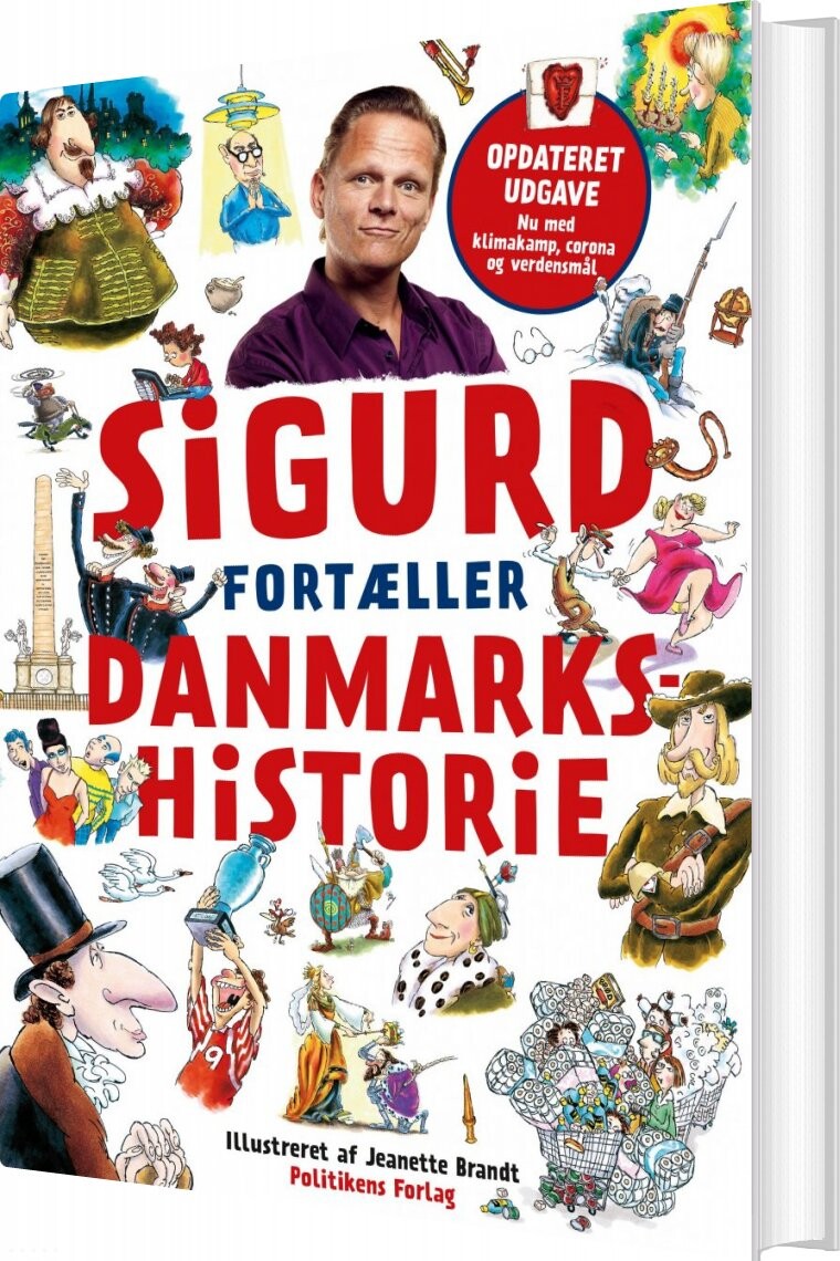 Sigurd Fortæller Danmarkshistorie   Sigurd Barrett   Bog