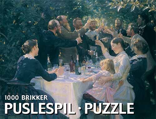 Skagen Puslespil Med 1000 Brikker P S Krøyer Hip Hip Hurra