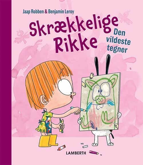 Skrækkelige Rikke   Den Vildeste Tegner   Jaap Robben   Bog