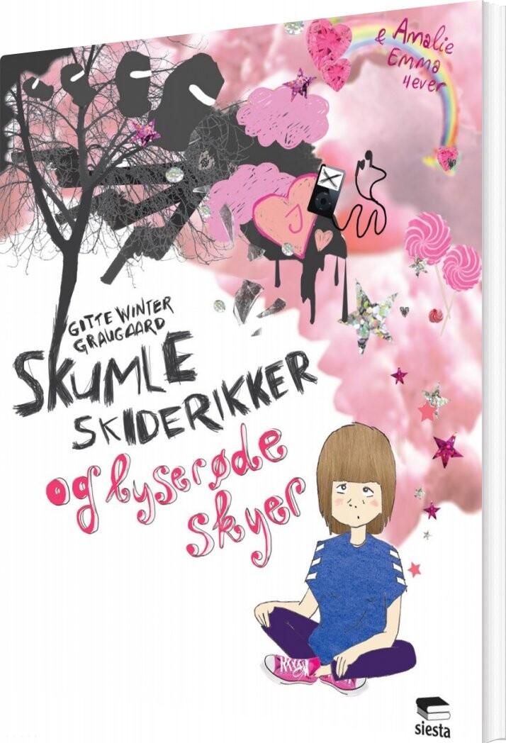 Skumle Skiderikker Og Lyserøde Skyer Gitte Winter Graugaard Bog
