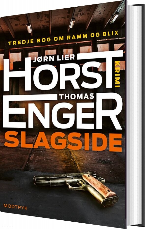 Slagside   Thomas Enger   Bog