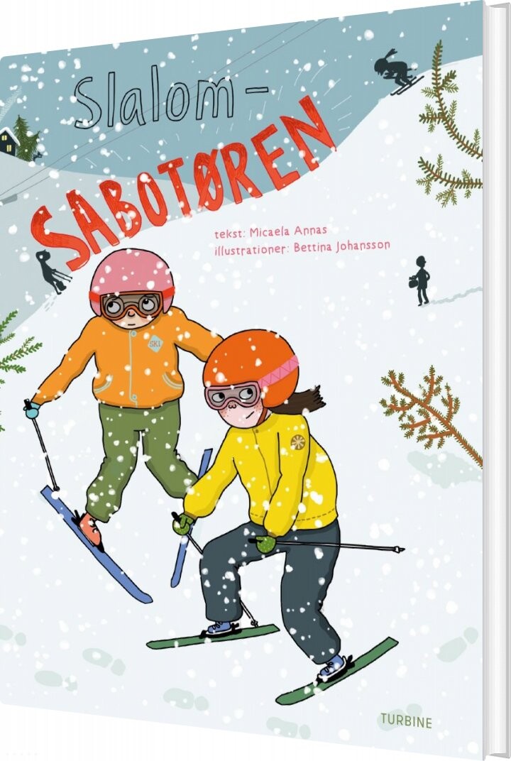 Slalomsabotøren   Micaela Annas   Bog