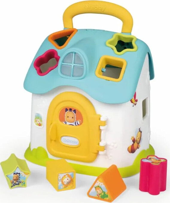 Smoby   Cotoons Puttekasse Til Baby   Hus Med Lyd Og Lys