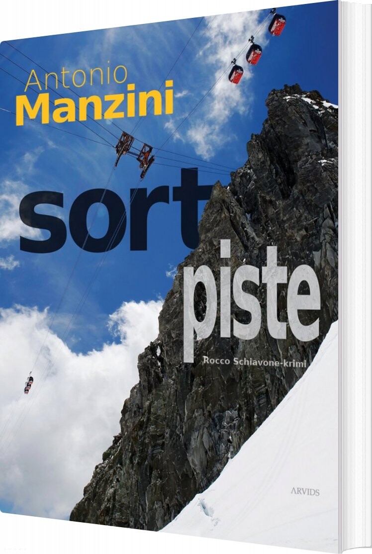 Sort Piste   Antonio Manzini   Bog