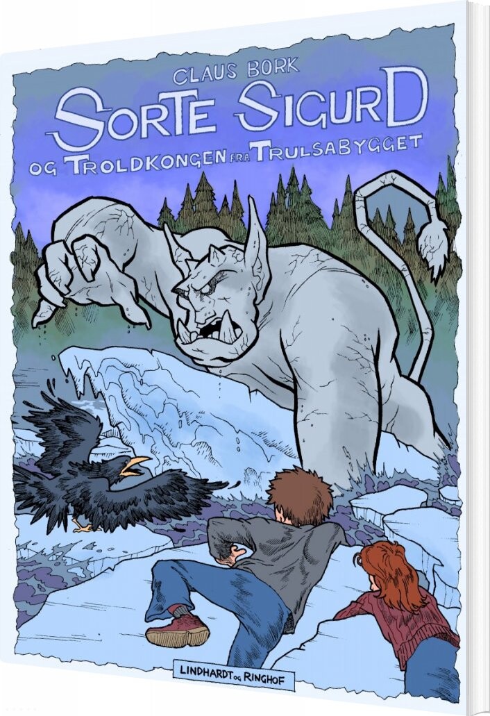 Sorte Sigurd Og Troldkongen Fra Trulsabygget   Claus Bork   Bog