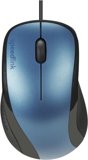 Speedlink Kappa   Ergonomisk Usb Mus Med Ledning   Blå