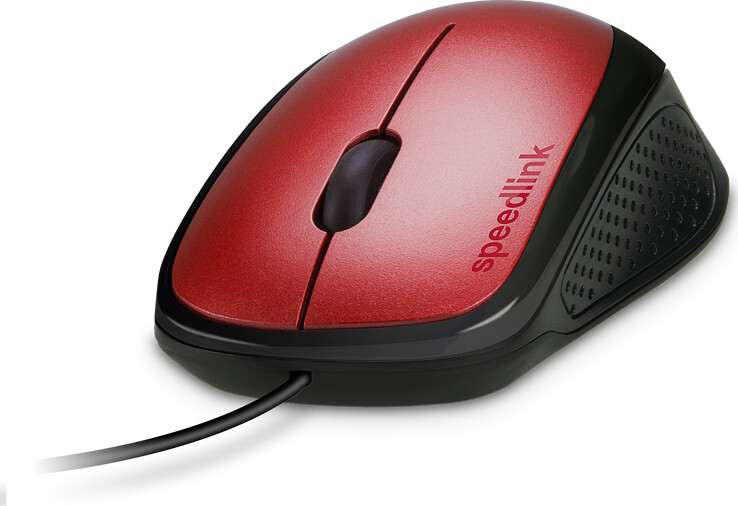 Speedlink Kappa   Ergonomisk Usb Mus Med Ledning   Rød