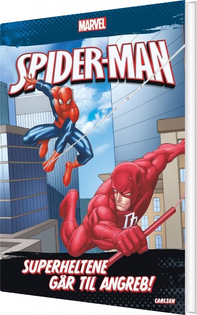 Spider Man Superheltene Går Til Angreb Bog