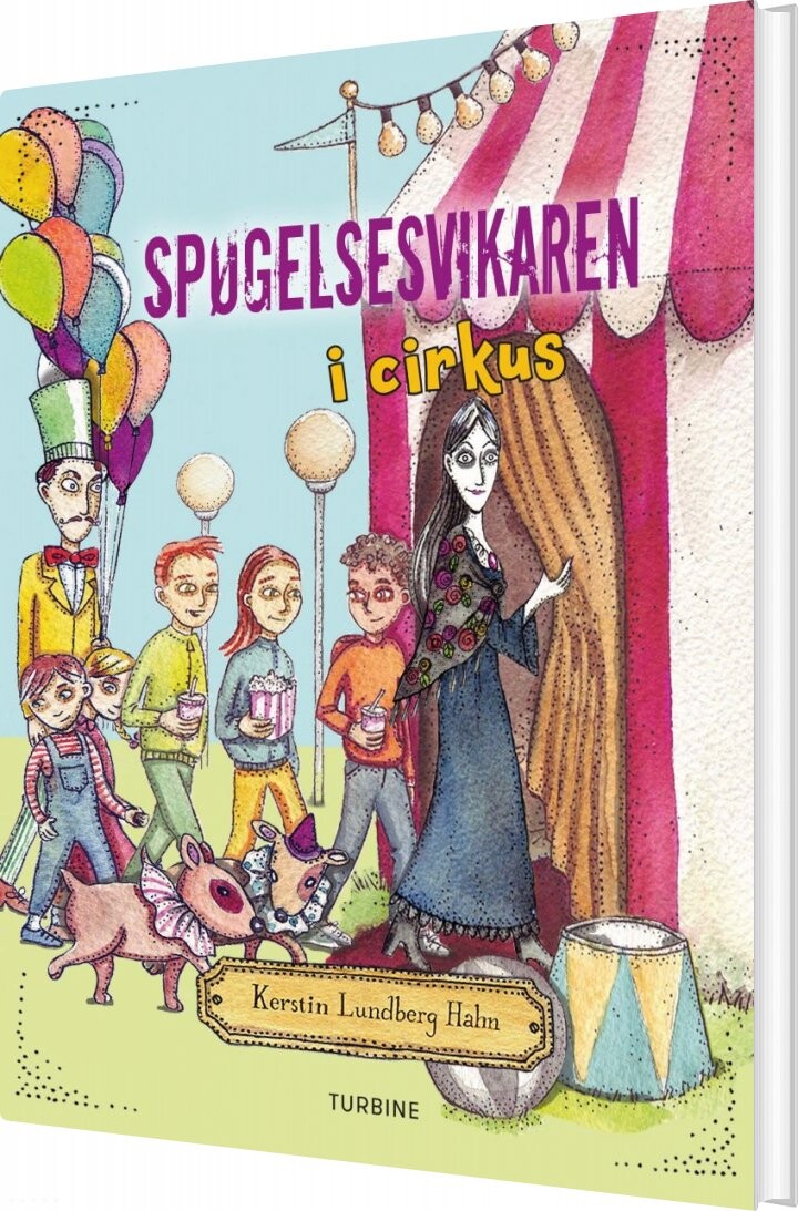 Spøgelsesvikaren I Cirkus   Kerstin Lundberg Hahn   Bog