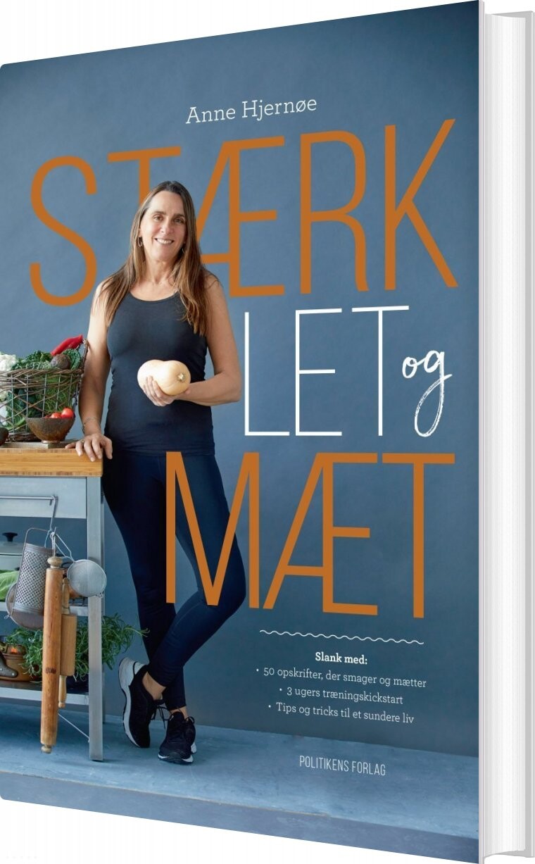 Stærk  Let Og Mæt   Anne Hjernøe   Bog