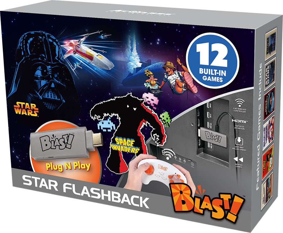 Star Flashback Blast Retro Spillekonsol