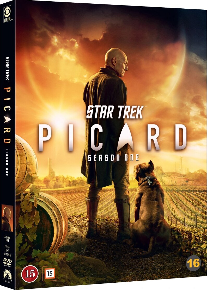 Star Trek Picard Sæson 1 Dvd Tv Serie