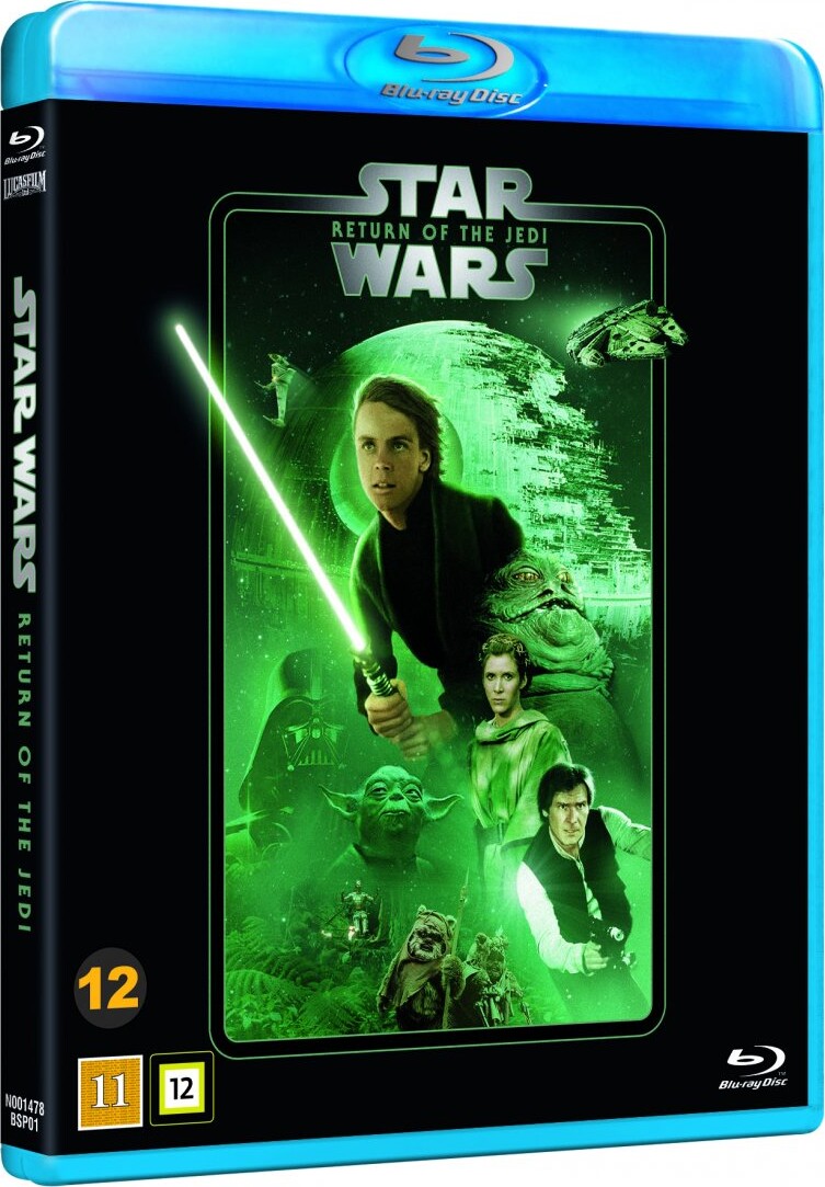 Star Wars: Return Of The Jedi Jediridderen Vender Tilbage Episode 6 2020 Udgave Blu Ray