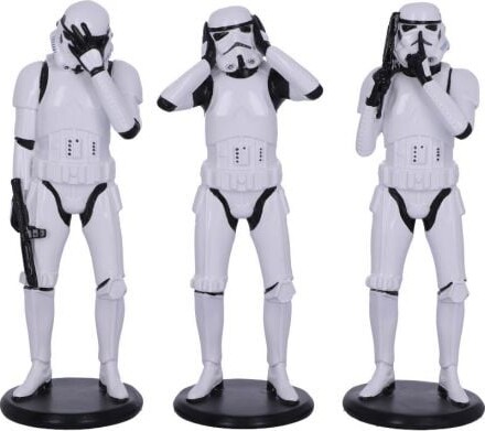 Star Wars Stormtrooper Figurer 3 Stk