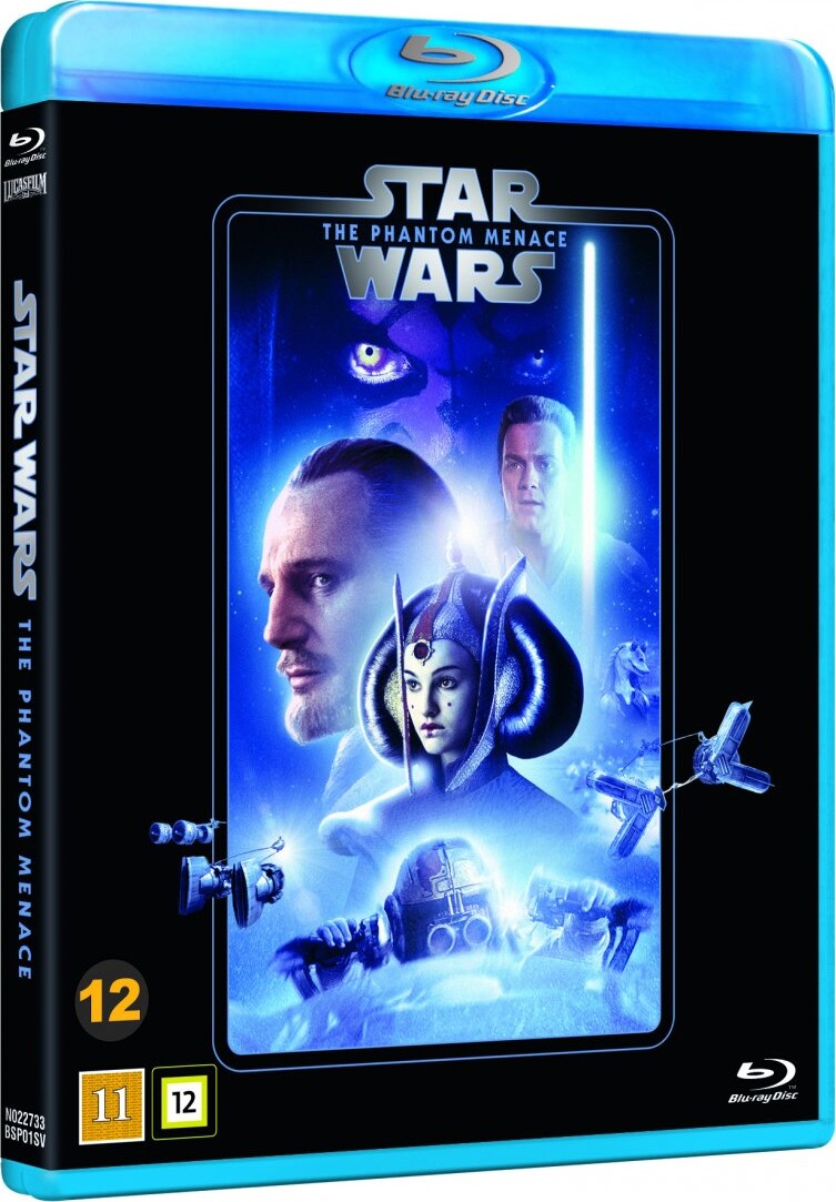 Star Wars: The Phantom Menace Den Usynlige Fjende Episode 1 2020 Udgave Blu Ray