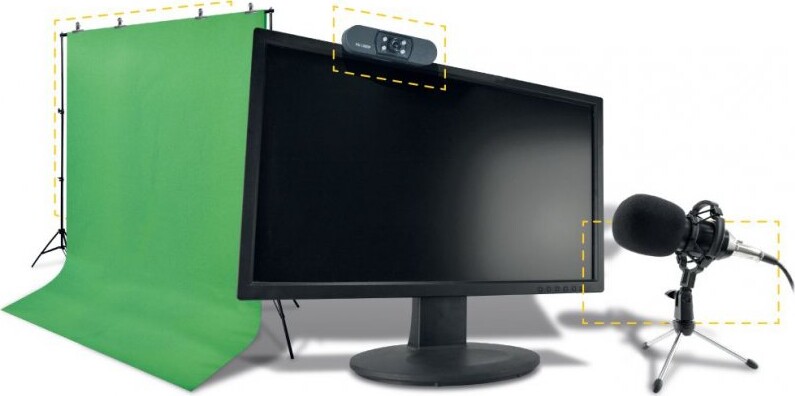 Steelplay Pack Streaming Pro Hd 4 In 1   Pc