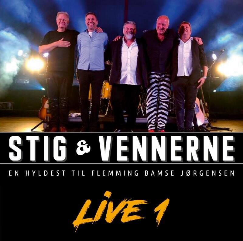 Stig Vennerne En Hyldest Til Flemming Bamse Jørgensen Live 1 Cd